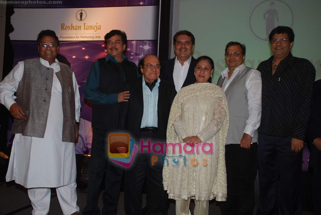 Shatrughun Sinha, Raza Murad, Jaya Bachchan, Subhash Ghai at Roshan Taneja's birthday in ITC Grand Maratha on 21st March 2009 