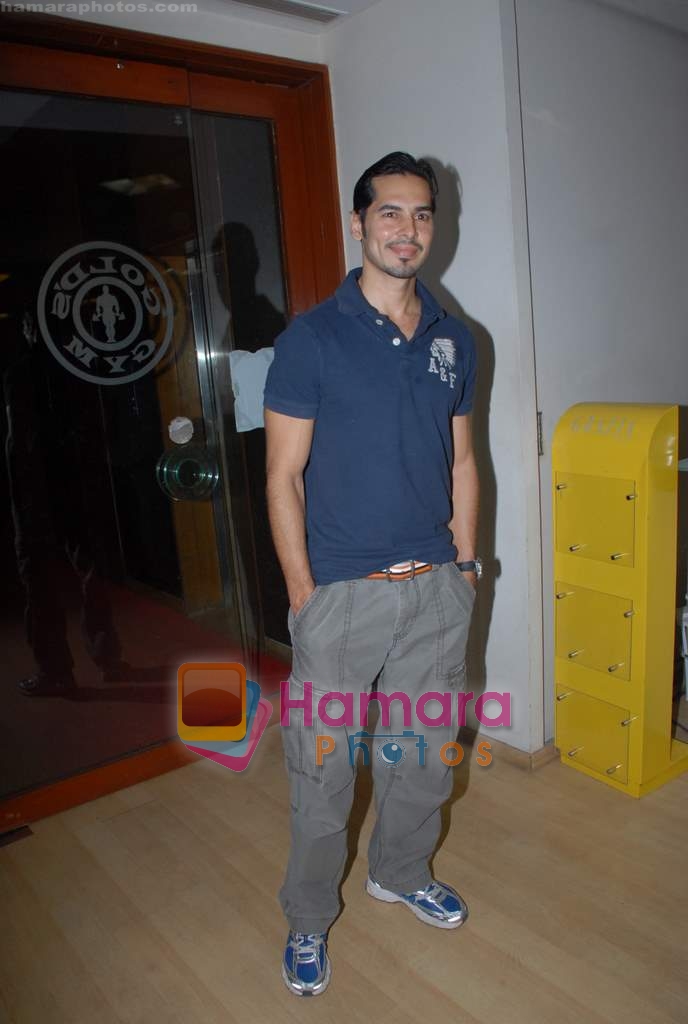 Dino Morea at Gold Gym event in Bandra on 23rd March 2009 