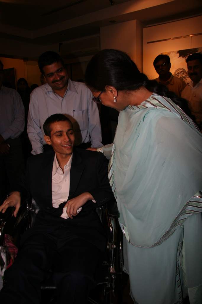 Jaya Bachchan at Shobojit Kaushal art event organised by CPAA in Worli on 23rd March 2009 