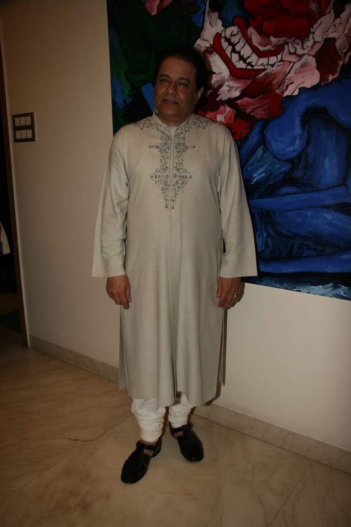 Anup Jalota at Shobojit Kaushal art event organised by CPAA in Worli on 23rd March 2009 