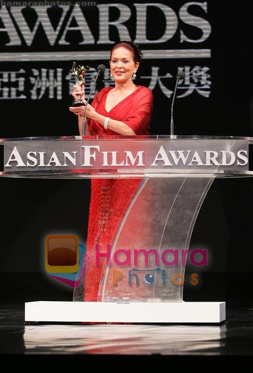 at Asian Film Awards in Hong Kong on 23rd March 2009 