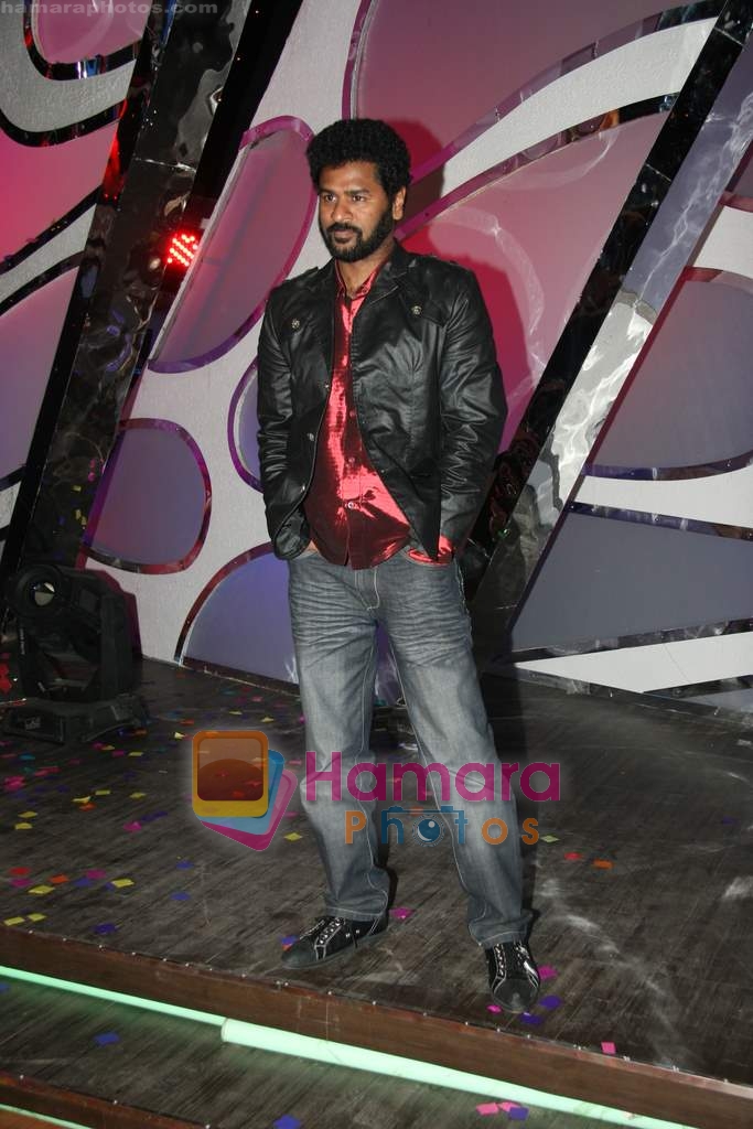 Prabhu Deva on the sets of Dance India Dance in Famous Studios on 23rd March 2009 
