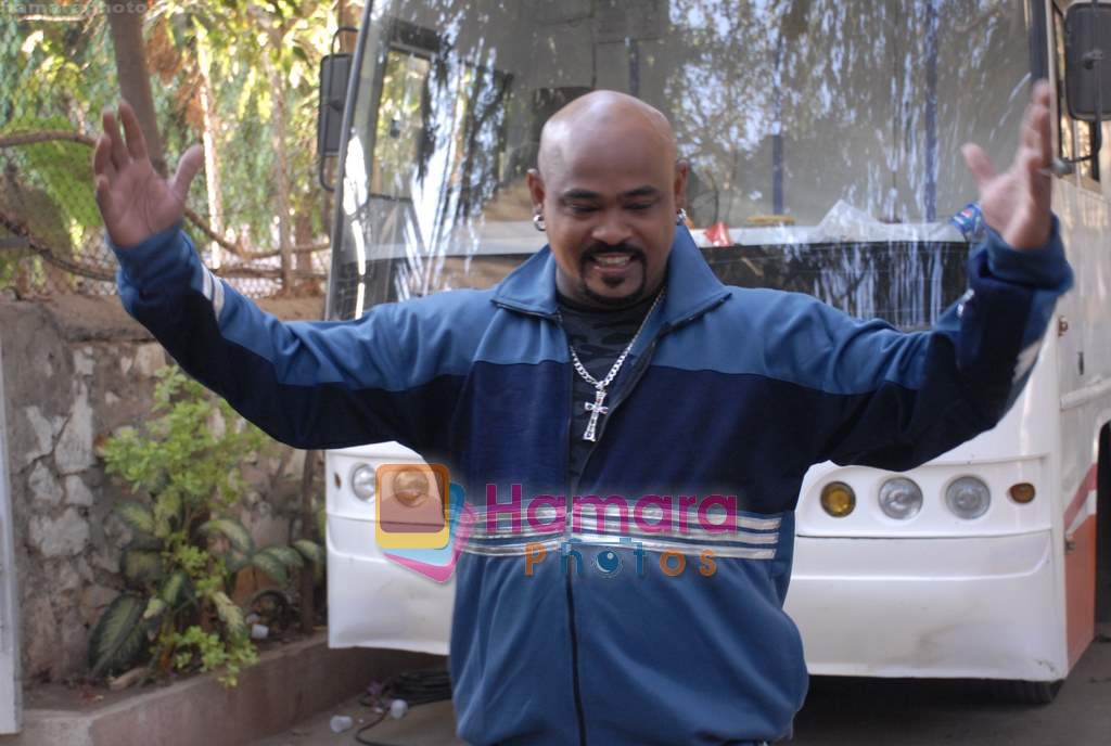 Vinod Kambli on the sets of Comedy Circus in Andheri on 25th March 2009 