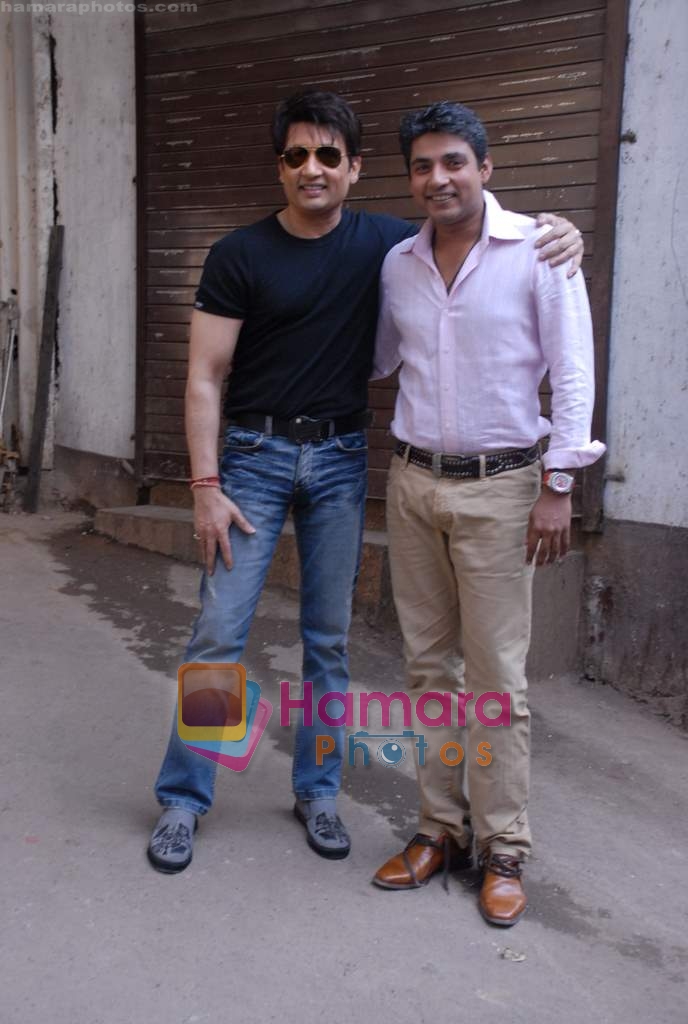 Shekhar Suman, Ajay Jadeja on the sets of Comedy Circus in Andheri on 25th March 2009 