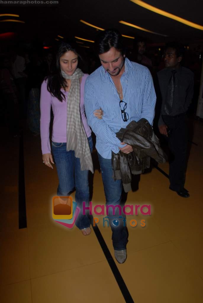 Kareena Kapoor, Saif Ali Khan at The International premiere in Cinemax on 25th March 2009 