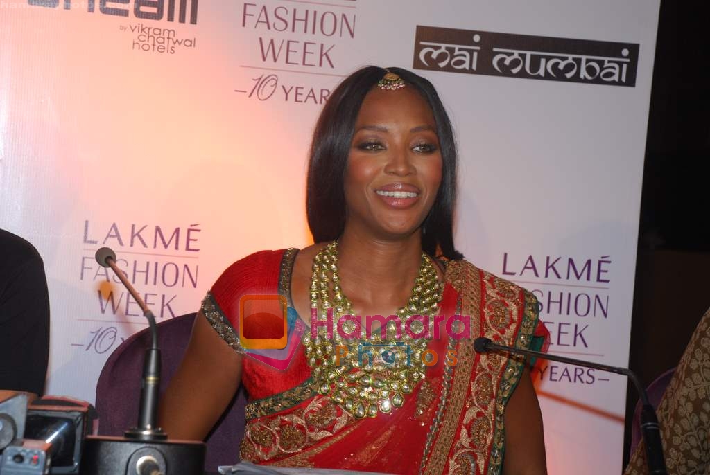 Naomi Campbell at LIFW for Mai Mumbai show on 28th March 2009 