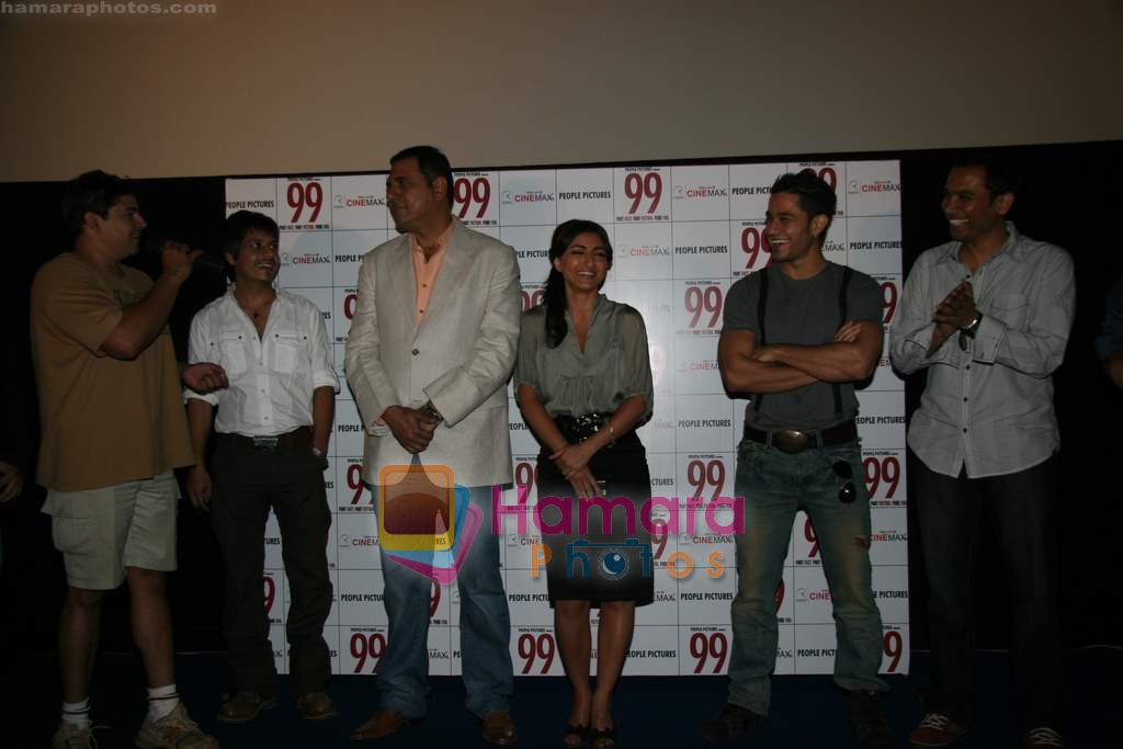 Cyrus Broacha, Boman Irani, Soha Ali Khan, Kunal Khemu at 99 Film special screening in Cinemax on 31st Match 2009 