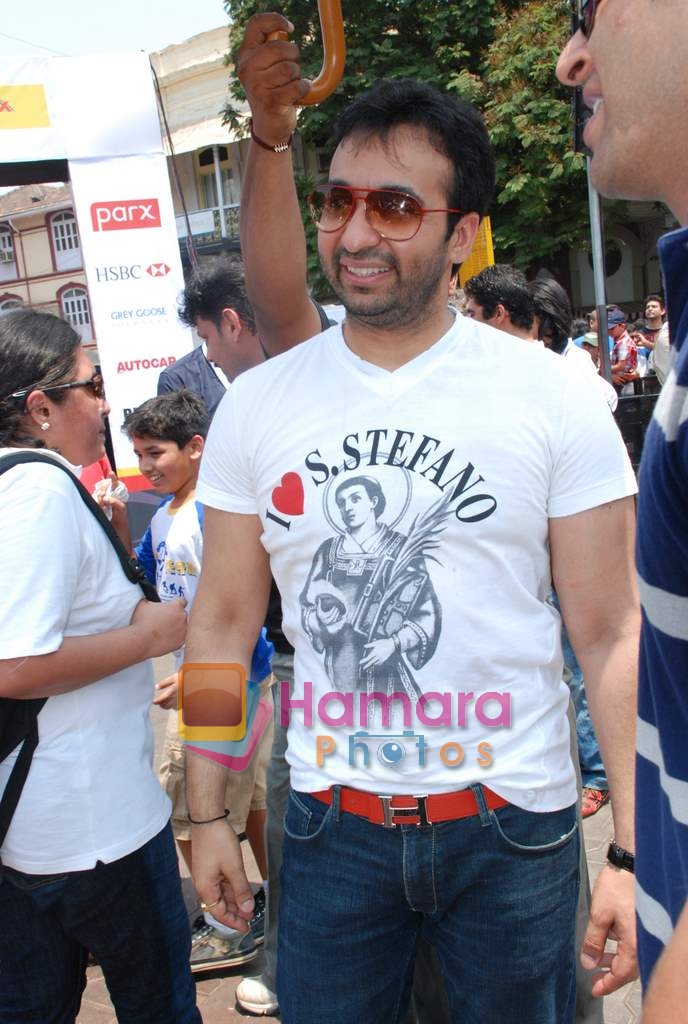 Raj Kundra at the car show in Kala Ghoda on 5th March 2009 