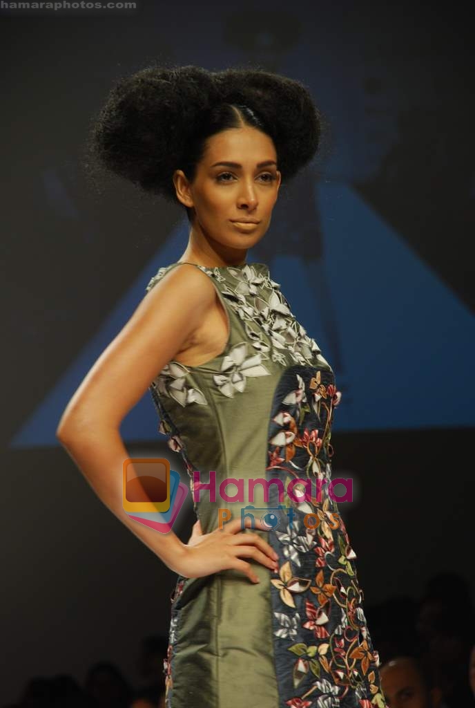 Model walk the ramp for Anand Bhushan at Lakme Fashion week day 4 on 30th March 2009 