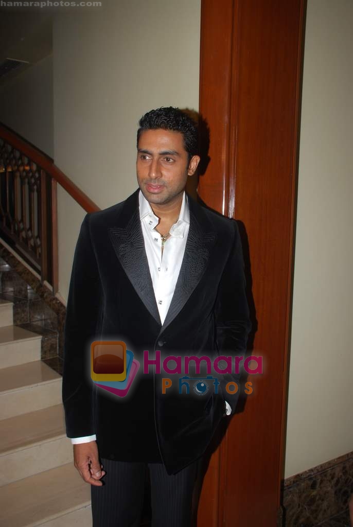 Abhishek Bachchan at the launch of Roopkumar and Sonali Rathod's new album _Mann Pasand_ on 8th April 2009 