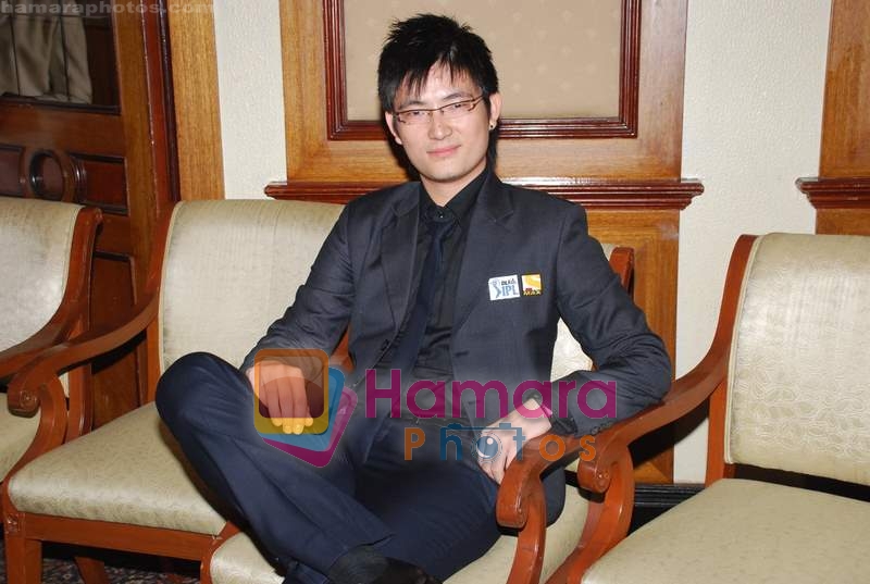 Meiyang Chang at the Sony IPL meet in Taj Land's End on 13th April 2009 
