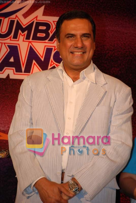 Boman Irani at the Media meet of Mumbai Indians along with the cast and crew of 99 in Taj President on 15th April 2009 