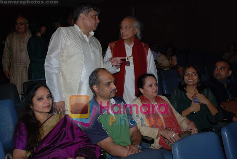 Pandit Jasraj at the launch of Pt Jasraj's Raga Symphony album in Sophia auditorium on 15th April 2009 