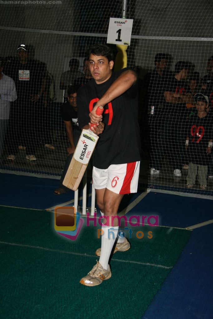 Cyrus Broacha at film 99's cricket match in WTC, Mumbai on 19th April 2009