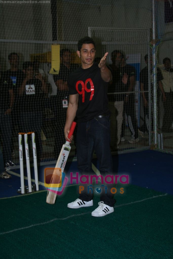 Kunal Khemu at film 99's cricket match in WTC, Mumbai on 19th April 2009