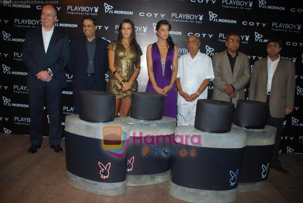 Mugdha Godse, Neha Dhupia at Playboy perfume launch in Enigma on 22nd April 2009 