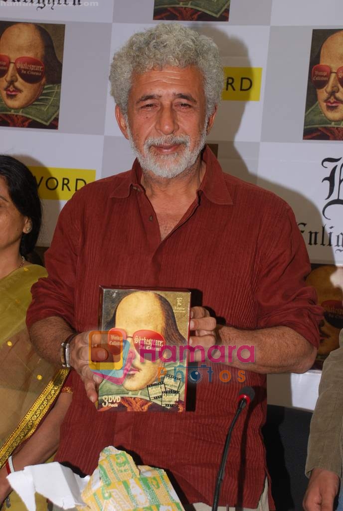 Naseruddin Shah at launch of Vintage Shakespeare's colellection from Enlighten in PVR Juhu on 23rd April 2009 
