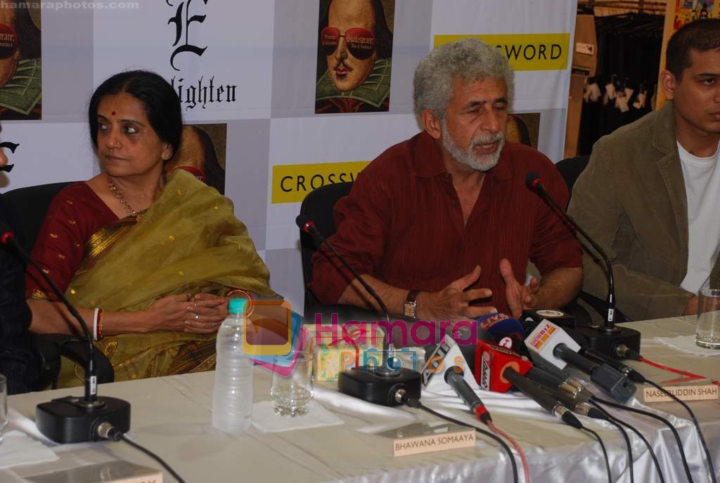 Naseruddin Shah at launch of Vintage Shakespeare's colellection from Enlighten in PVR Juhu on 23rd April 2009 