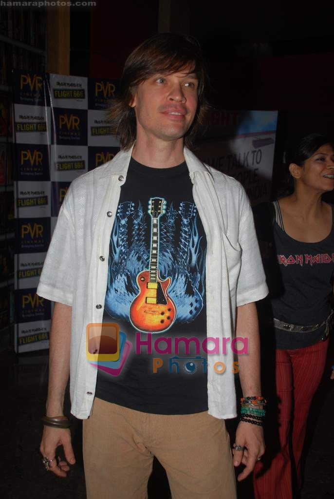 Luke kenny at Iron maiden Flight 666 premiere in PVR on 7th May 2009 