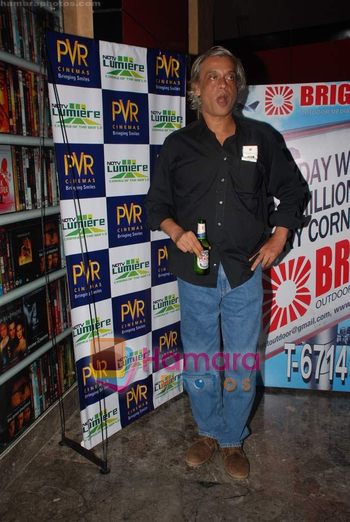 Sudhir Mishra at NDTV Lumiere world movies screening in PVR on 7th May 2009 