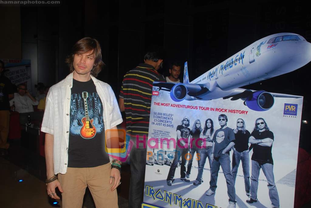 Luke kenny at Iron maiden Flight 666 premiere in PVR on 7th May 2009 