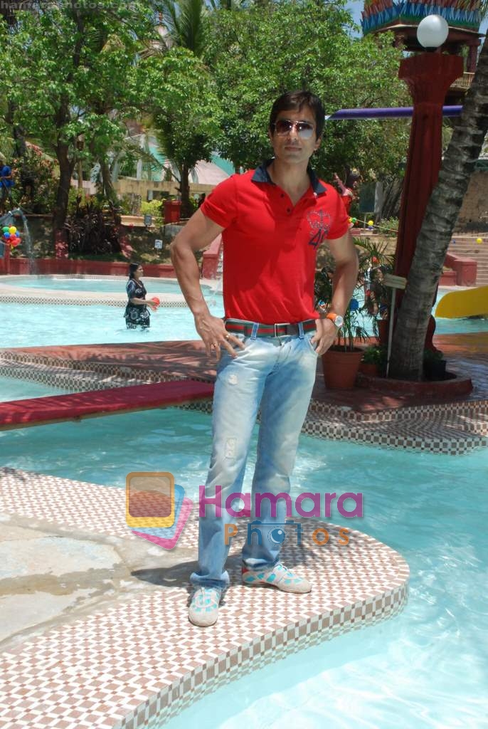 Sonu Sood launches new ride at Water Kingdom on 12th May 2009 