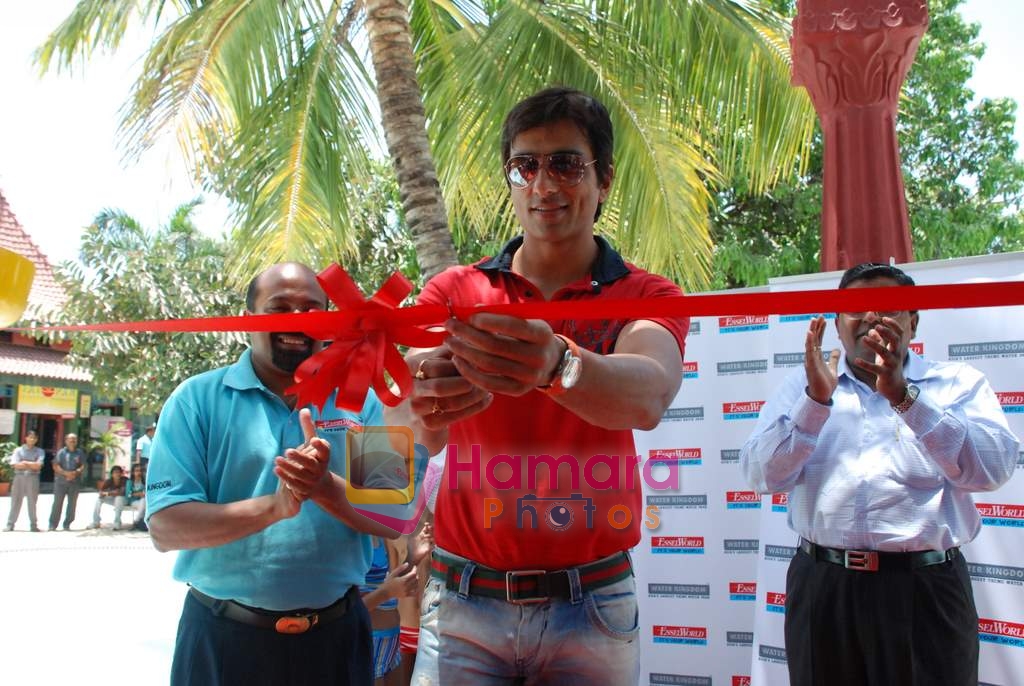 Sonu Sood launches new ride at Water Kingdom on 12th May 2009