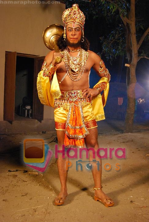 vindu dara singh as Hanumanji