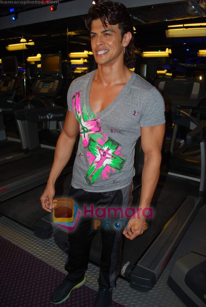 Saahil Khan at Baqar's Spinnathon event in True fitness Spa on 19th May 2009 