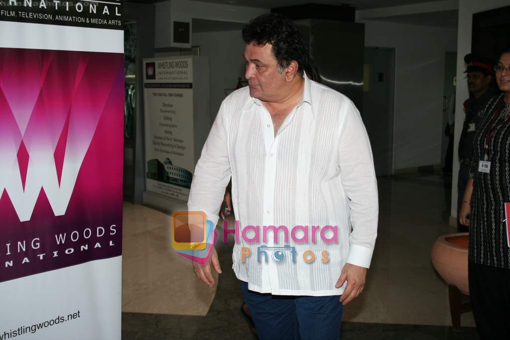 Rishi Kapoor lectures at Whistling Woods in FilmCity on 20th May 2009 