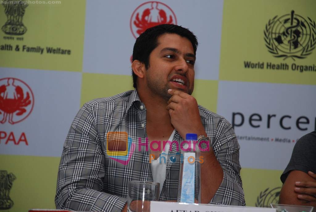 Aftab Shivdasani at Cancer Patients Aid Association (cpaa) Bollywood cricket match press meet in Taj Land's End on 23rd May 2009 