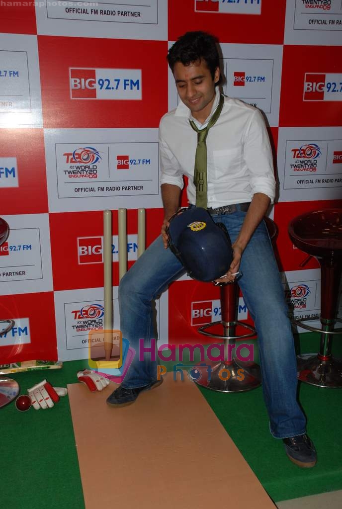 Jackie Bhagnani on the sets of Big FM on 25th May 2009 