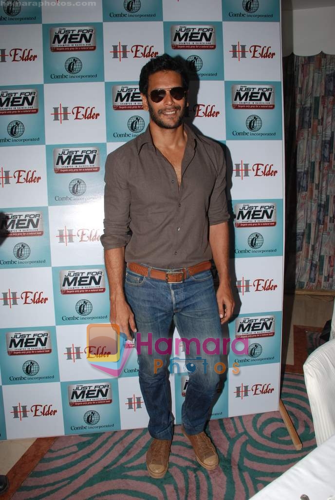 Milind Soman at the Launch of Elder's Just for Men in India in Marine Plaza on 26th May 2009 