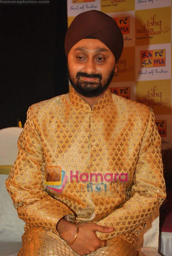 Jaswinder Singh at the launch of Jaswinder Singh's album Ishq Nahin Asaan in Bhavans on 27th May 2009 