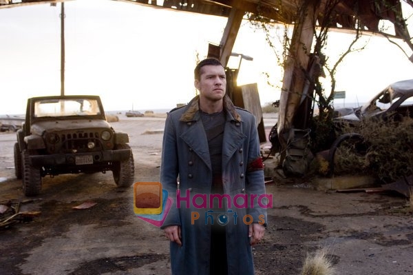 Sam Worthington in still from the movie Terminator Salvation 