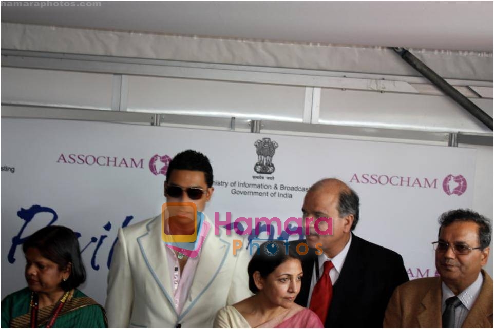 Abhishek Bachchan, Deepti Naval at Cannes on 16th May 2009 