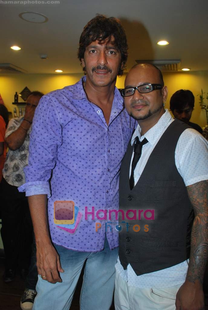 Chunky Pandey, Aalim Hakim at Aalim Hakim salon launch at True Fitness on 29th May 2009 
