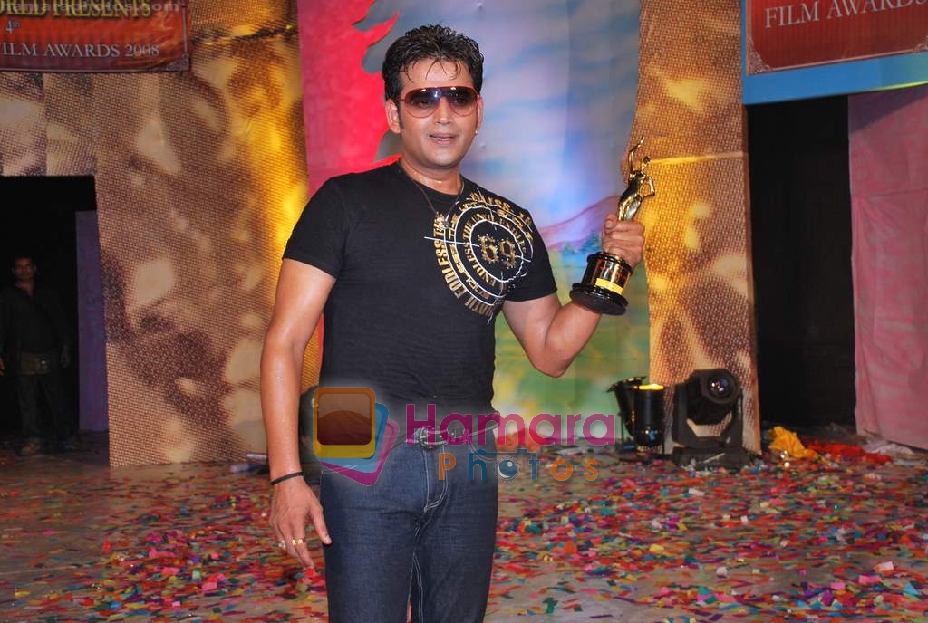Ravi Kishan at Bhojpuri Awards in Goregaon Sports Club on 30th May 2009 
