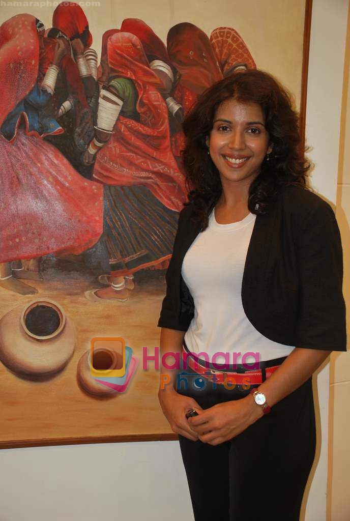 Shital Shah at Hina and Shital Shah's Different Strokes art event in Nehru Centre on 2nd June 2009 