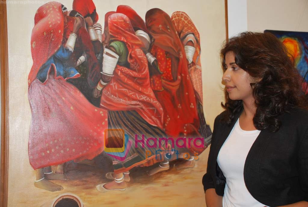 Shital Shah at Hina and Shital Shah's Different Strokes art event in Nehru Centre on 2nd June 2009 