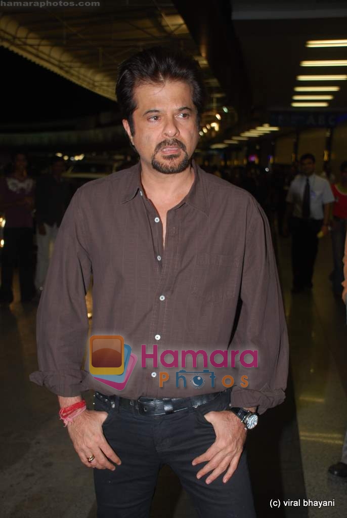 Anil Kapoor at IIFA DEPARTURE in Mumbai Airport on 6th June 2009 