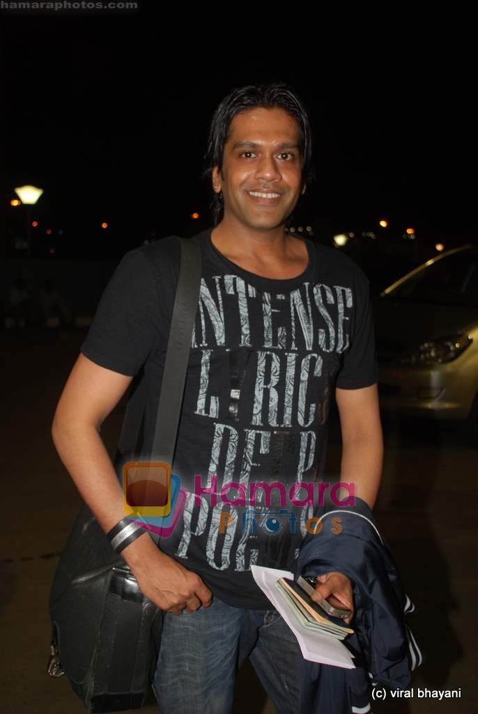 Rocky S at IIFA DEPARTURE in Mumbai Airport on 6th June 2009 