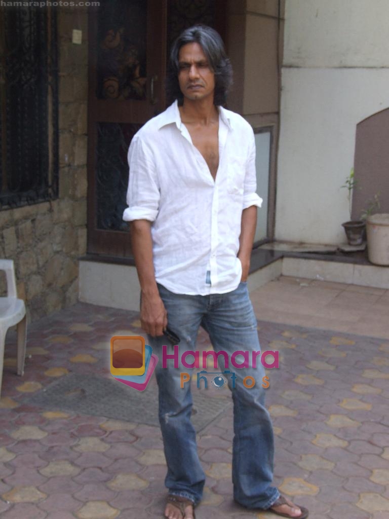 Vijay Raaz at the promotion of film Dekh Bhai Dekh in Mhada on 10th June 2009 