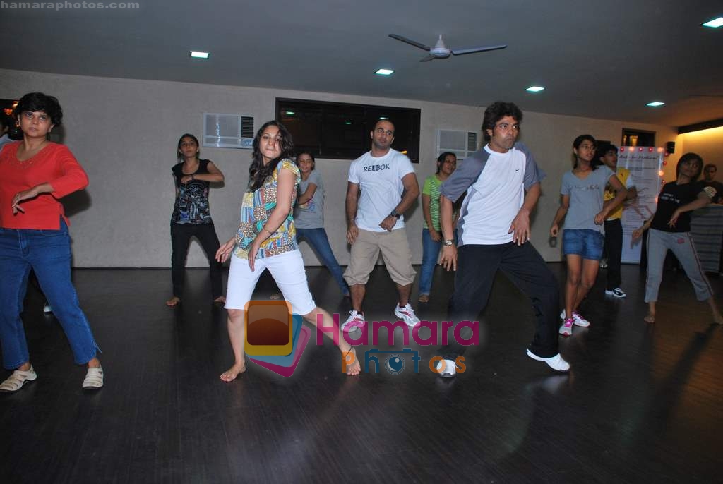  Longinus Fernandes dance workshop for Arts in Motion in Sion on 12th June 2009 