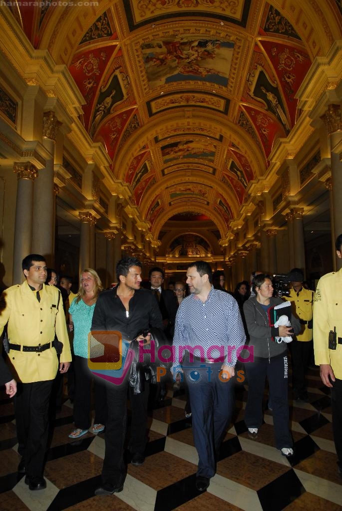 Peter Andre at IIFA fashion in Macau on 12th June 2009 