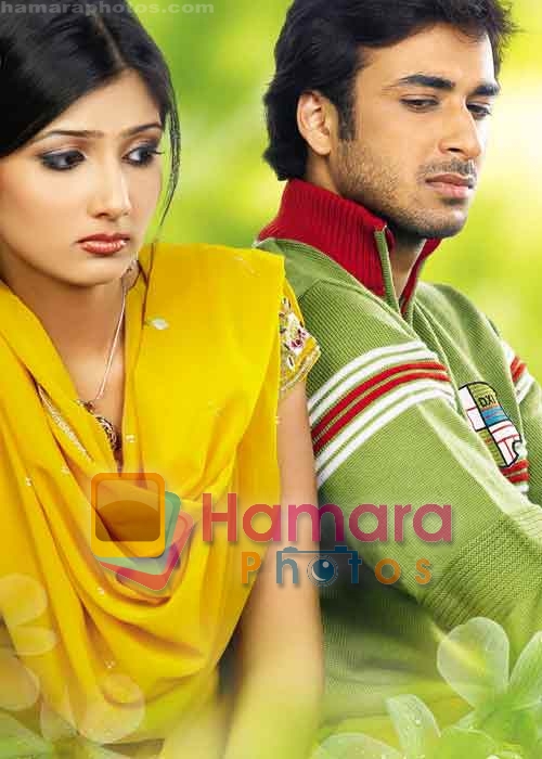 Sarwar Ahuja and Khushi in the still from movie HUM PHIR MILEINGE 