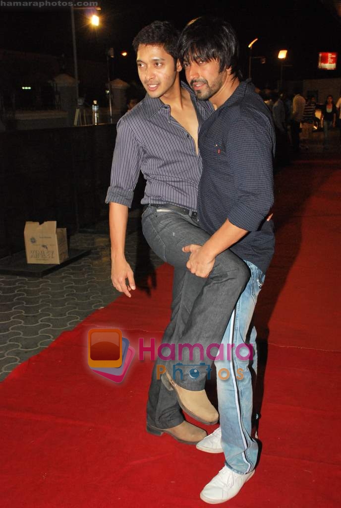 Shreyas Talpade, Aashish Chaudhry at the Paying Guests film premiere in Cinemax on 19th June 2009 