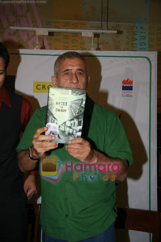 Naseeruddin Shah at Azeer the Dwarf book launch in Crossword on 19th June 2009 