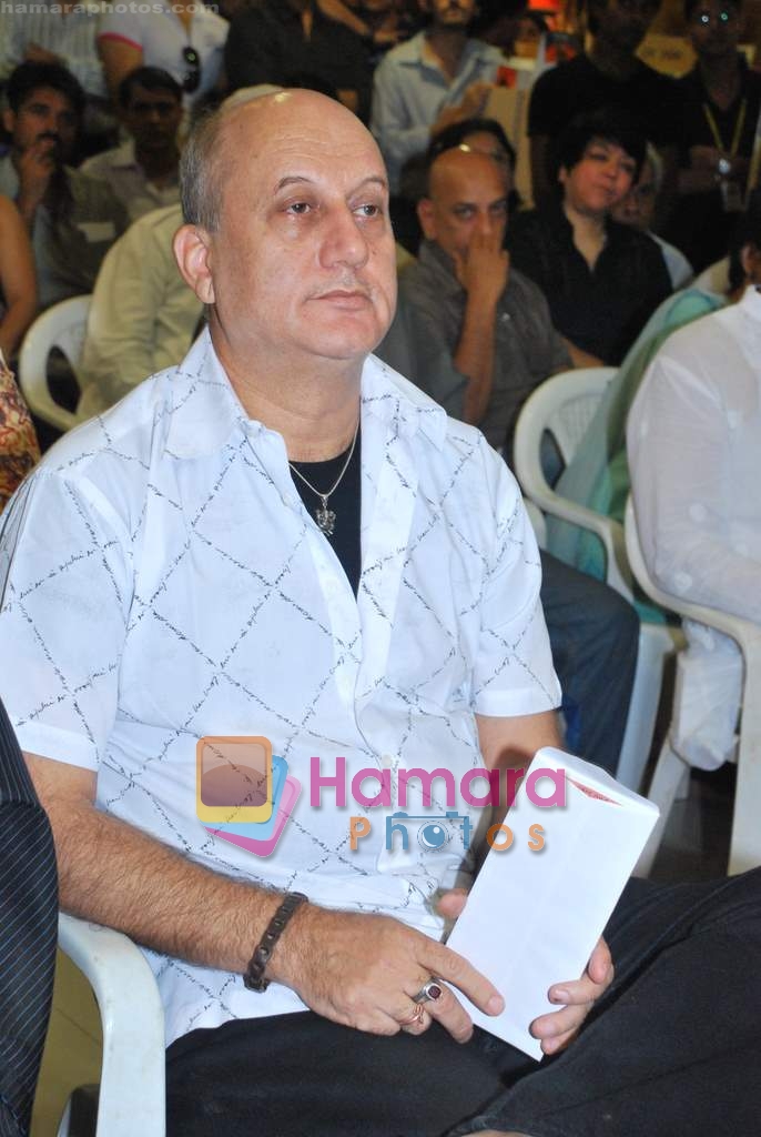 Anupam Kher at the Launch of Mahesh Bhatt's book A Taste of Life - The Last Days of UG Krishnamurthi in Crossword Book store on 22nd June 2009  