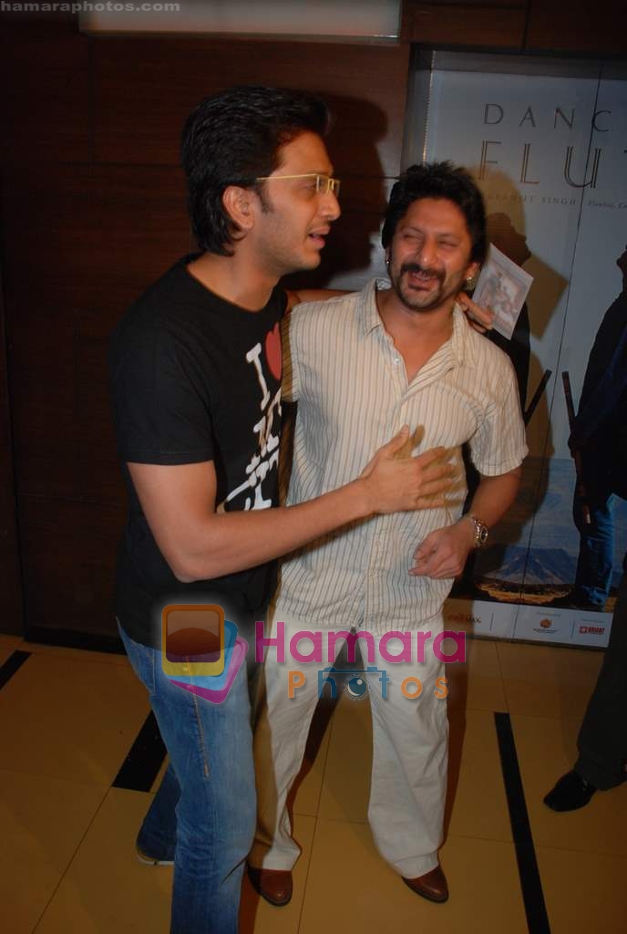Arshad Warsi, Ritesh Deshmukh at  The Hangover film premiere in Cinemax on 23rd June 2009 